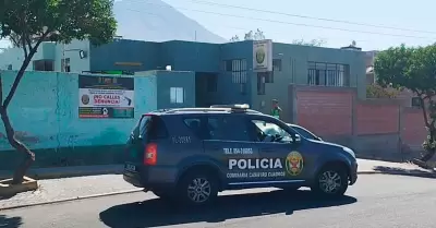 Menor agrede a su padre en su intento de defender a su madre.