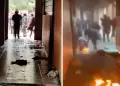 Terrible escena! Explosin de bomba molotov dej ms de 30 estudiantes heridos