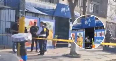 Hombre es asesinado dentro de una cevichera en Ate.