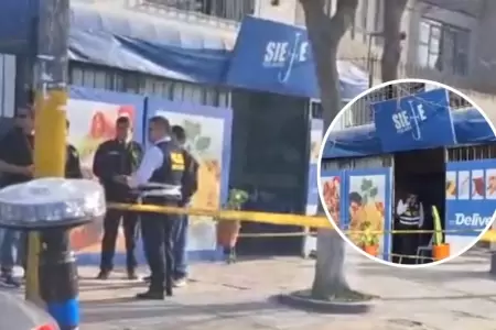 Hombre es asesinado dentro de una cevichera en Ate.