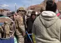 Atencin! Militarizan frontera Per - Bolivia para frenar contrabando en puente Desaguadero