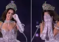 Luciana Fuster destrozada al entregar su corona a la nueva ganadora del Miss Grand International