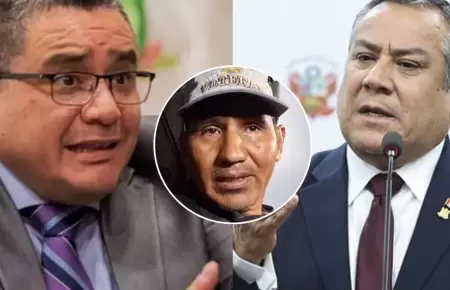 Quispe Palomino present una querella contra Adrianzn y Santivez