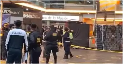 Independencia: Detonan artefacto explosivo en centro comercial