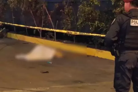 Hombre es asesinado en el Cercado de Lima.