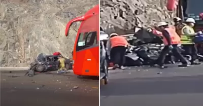 Accidente en Arequipa cobra la vida de tres personas.