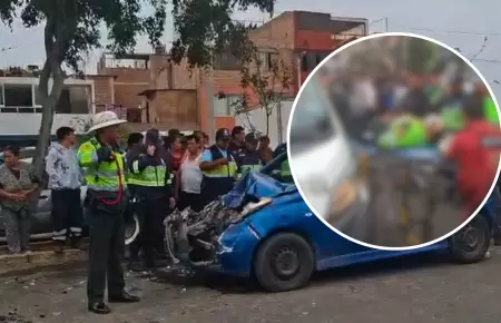 PNP da alcances de polica atropellado en el Callao.