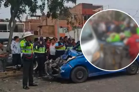 PNP da alcances de polica atropellado en el Callao.