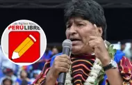 Per Libre condena intento de asesinato contra el expresidente boliviano Evo Morales