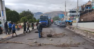 Paro en Ayacucho