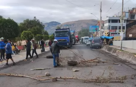 Paro en Ayacucho