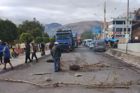 Paro en Ayacucho