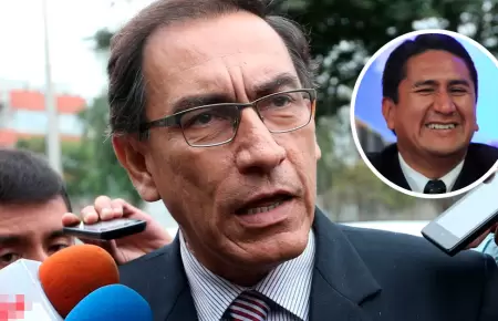 Vizcarra sobre "amenaza" de Cerrn desde la clandestinidad.