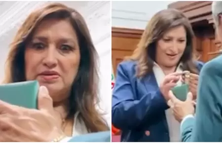 Primeras escenas de la serie sobre Dina Boluarte y el Caso Rolex