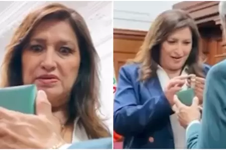 Primeras escenas de la serie sobre Dina Boluarte y el Caso Rolex