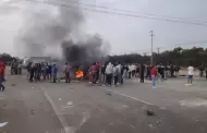 Bloqueo de Panamericana Norte: Suspenden venta de pasajes a Trujillo en terminal terrestre de Chiclayo