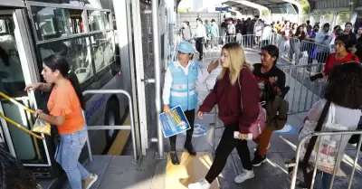 Metropolitano permite viajes gratis a cierto sector de usuarios.