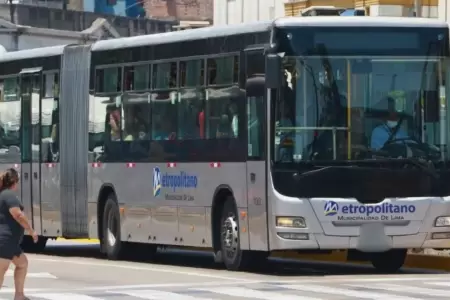 ATU anuncia desvos en el Metropolitano.