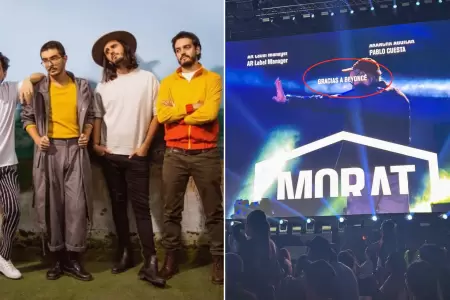 Morat sorprende con fuerte mensaje al finaliza show