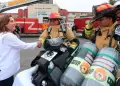 Bombero denuncia presuntas fallas en equipos donados por el Gobierno: "Han estado en un almacn cerca de 5 aos"