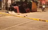 Crimen en Chorrillos: Terrible! Asesinan a balazos a joven extranjero frente a su vivienda