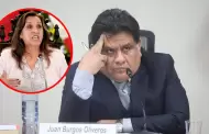 "Qu quiere ocultar la seora presidenta?": Juan Burgos tras inasistencia de Dina Boluarte a Comisin de Fiscalizacin