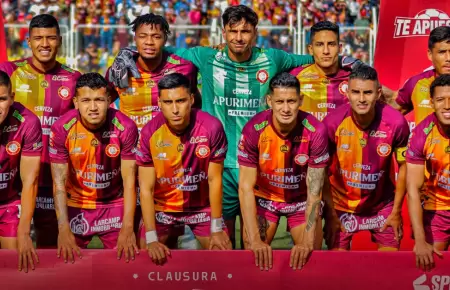 Los Chankas recibir a Universitario por la fecha final del Torneo Clausura.