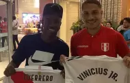 Paolo Guerrero respalda a Vinicius Junior tras no ganar el Baln de Oro: "El mejor del mundo, sin dudas"