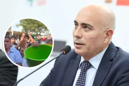 Ministro de Vivienda descarta que Piura se quede sin agua en un mes