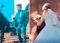 Le arruinaron la boda! Novio es arrestado en plena ceremonia: "No cumpli con la pensin"