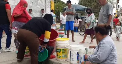 Gobierno oficializa declaratoria por falta de agua.