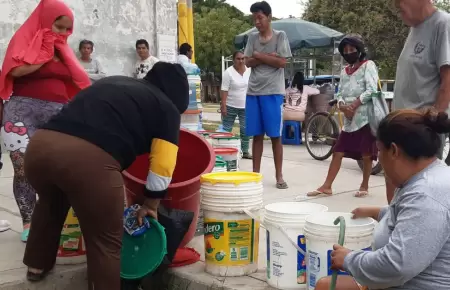 Gobierno oficializa declaratoria por falta de agua.