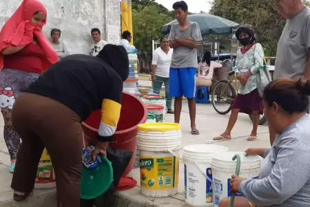 Gobierno oficializa declaratoria por falta de agua.