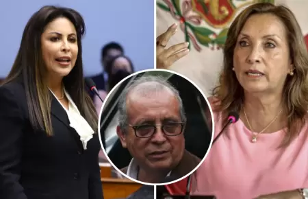 Patricia Chirinos asegura que Nicanor Boluarte gobierna al Per.