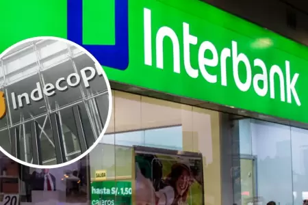 Indecopi iniciar investigaciones contra Interbank