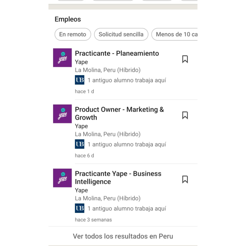 Yape lanza convocatoria laboral desde sus redes sociales (Fuente: LinkedIn)