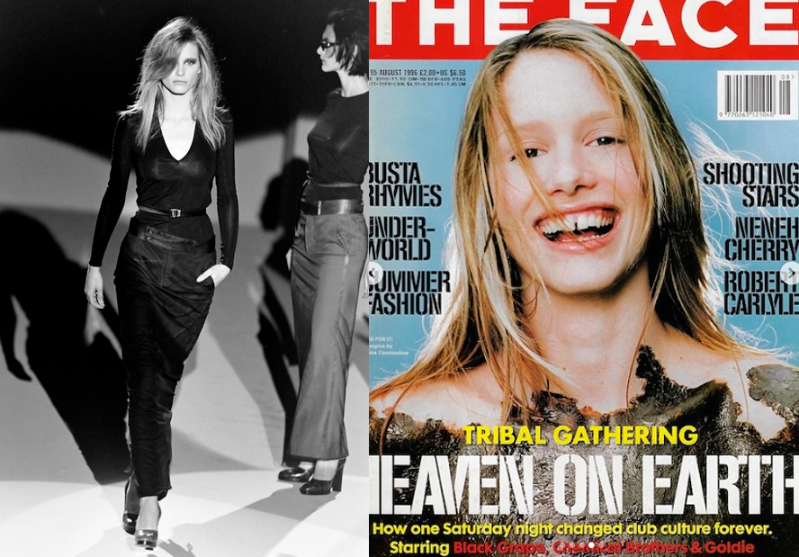 Muere la supermodelo Georgina Cooper, amiga de Kate Moss, a los 46 aos.