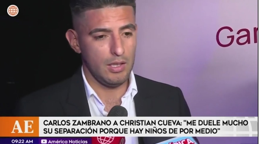 Carlos Zambrano afectado por separacin de Cueva.