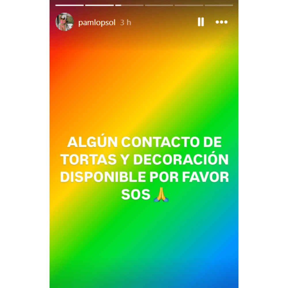 Pamela Lpez pide ayuda urgente (Fuente: Instagram)