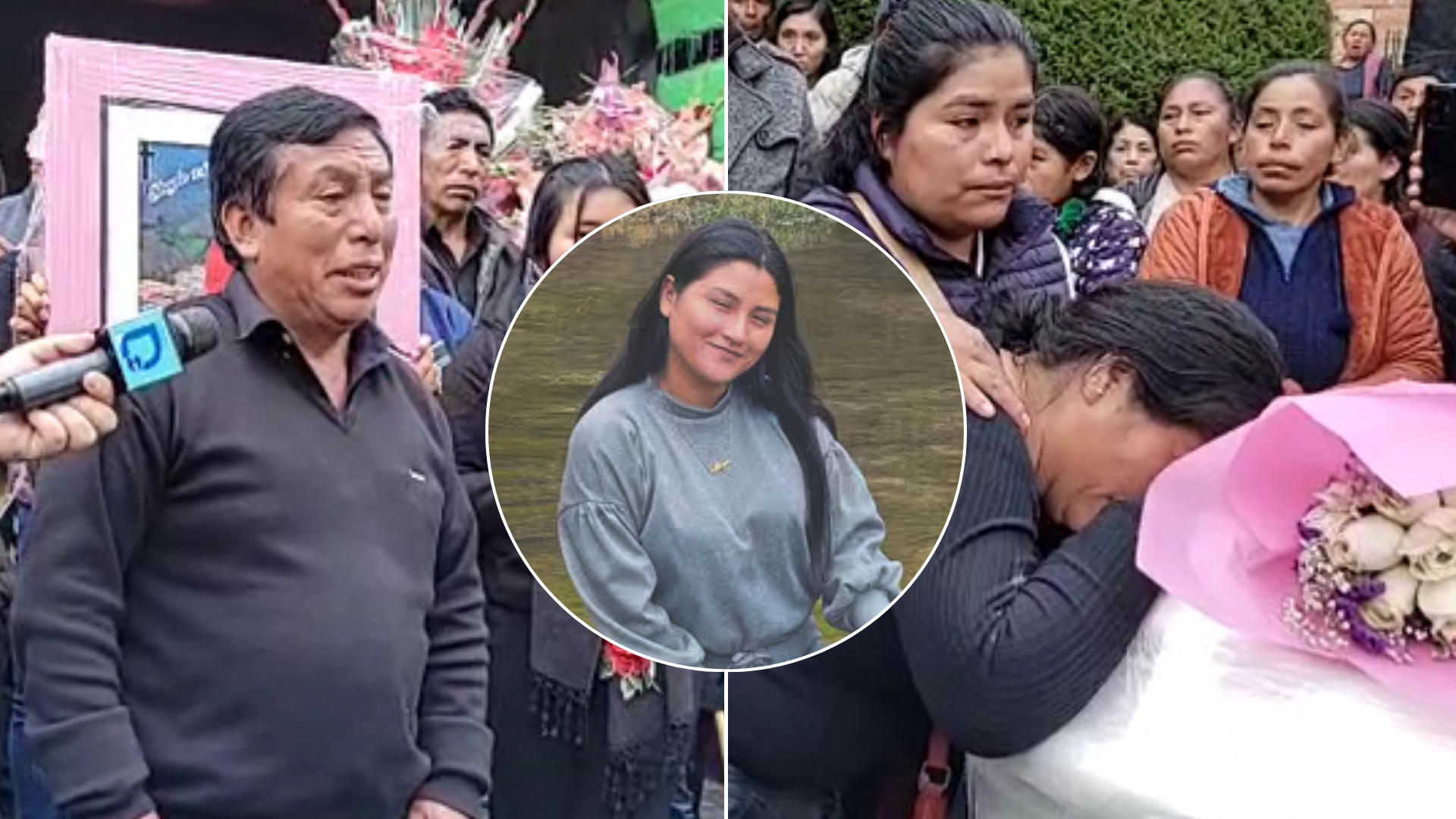 Familiares lloran a Sheyla Cóndor.