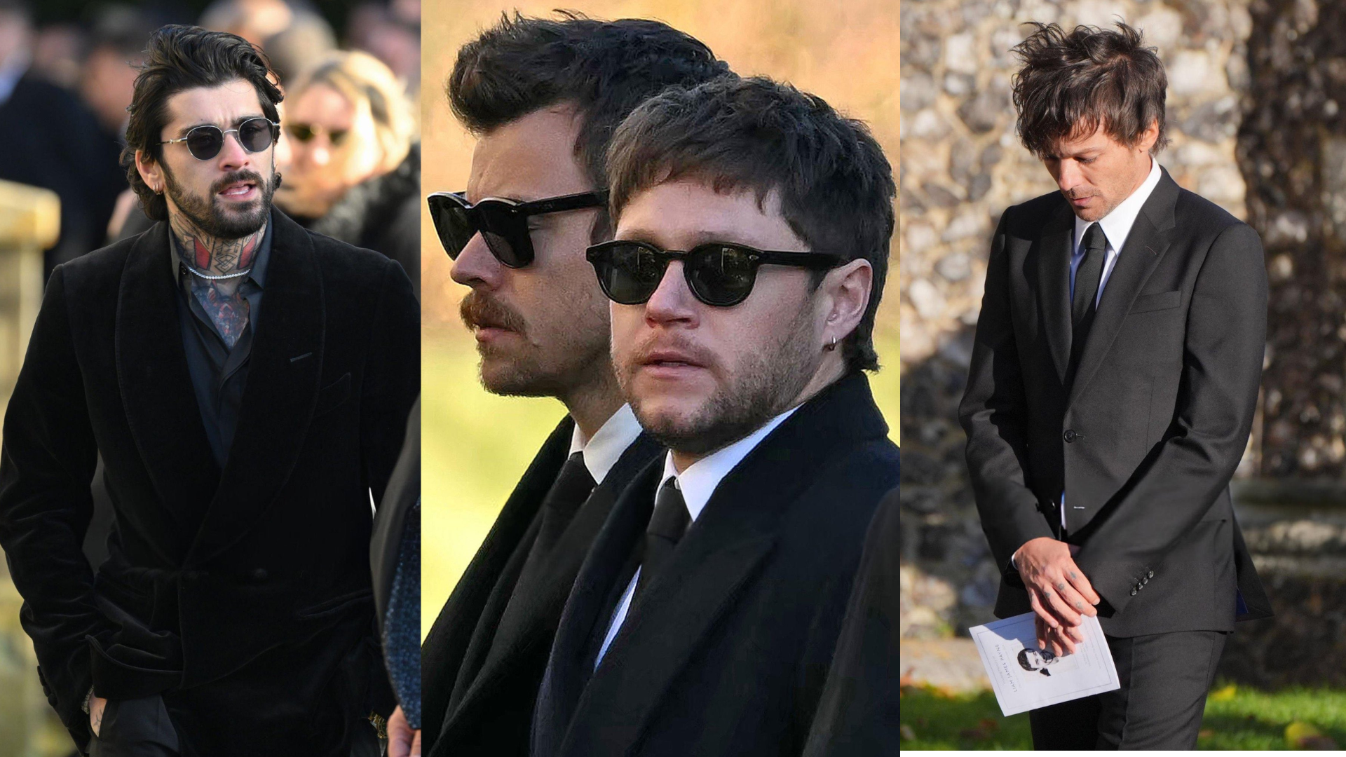 One Direction se rene durante funeral de Liam Payne.