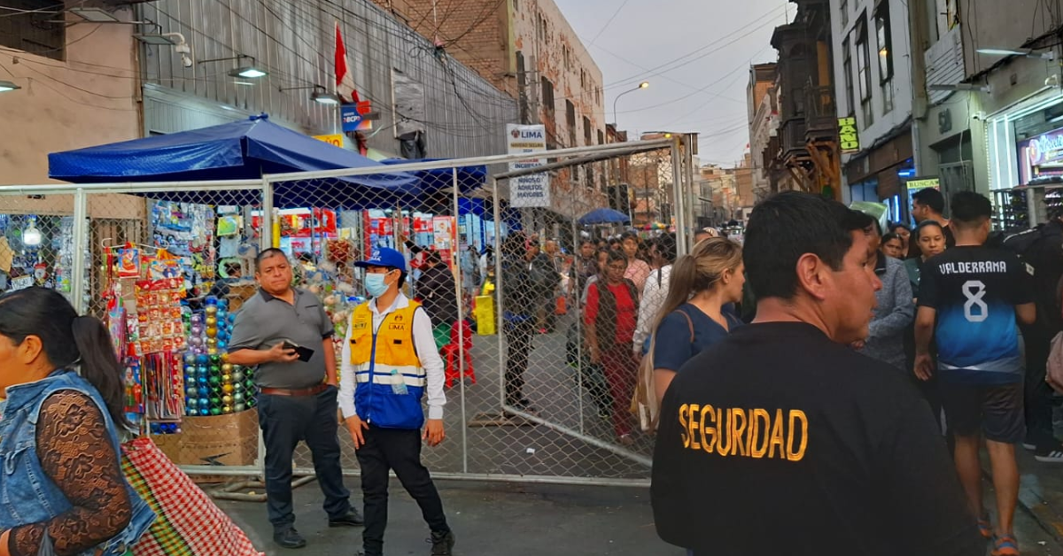 Mario Casaretto: "Hubo muchos detenidos en Mesa Redonda y se ha decomisado productos pirotécnicos"