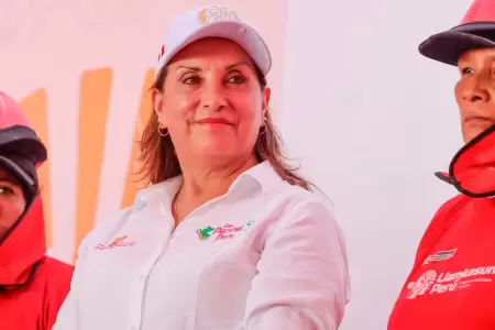 Dina Boluarte niega corrupcin en su gobierno.