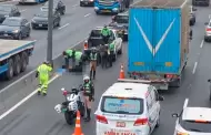 Accidente deja un fallecido en Panamericana Sur: Hombre habra intentado cruzar la va en SJM