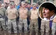 Presidente de Bolivia denuncia secuestro de militares por "grupos armados" vinculados a Evo Morales