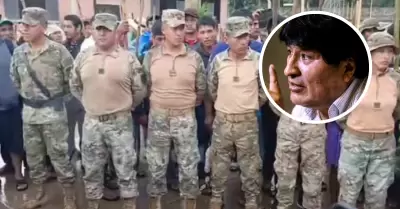 Militares denuncian secuestro por parte de "seguidores de Evo Morales"