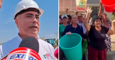 Piura exige al ministro de Vivienda medidas urgentes por crisis hdrica.