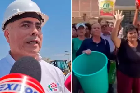 Piura exige al ministro de Vivienda medidas urgentes por crisis hdrica.