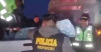 Abaten a dos delincuentes en la Panamericana Norte