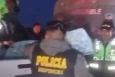 Abaten a dos delincuentes en la Panamericana Norte